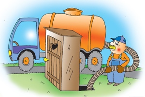 Откачка канализации дачных туалетов