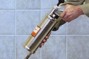 Устранение сложного засора гидроударом